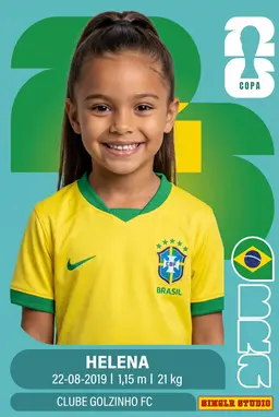 Figurinha de Helena